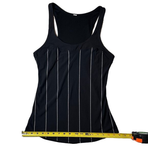 Lululemon Cliffhanger Black & White Run First Base Tank Top - Picture 3 of 7